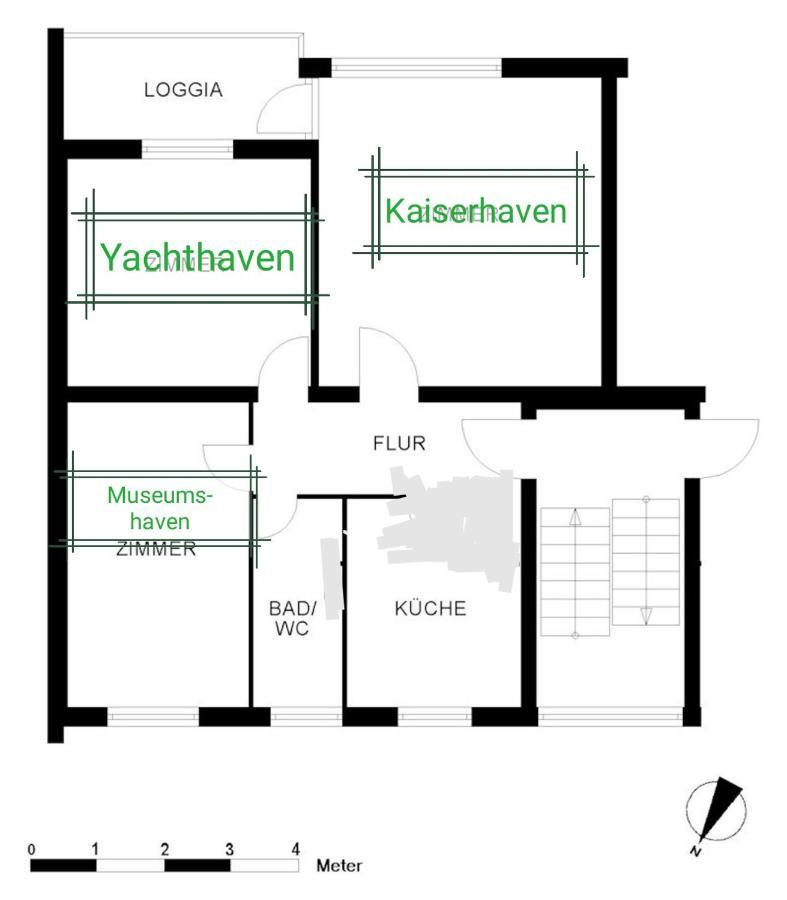 Ferienwohnung Breitschuhs Havenwelten Bremerhaven Zewnętrze zdjęcie